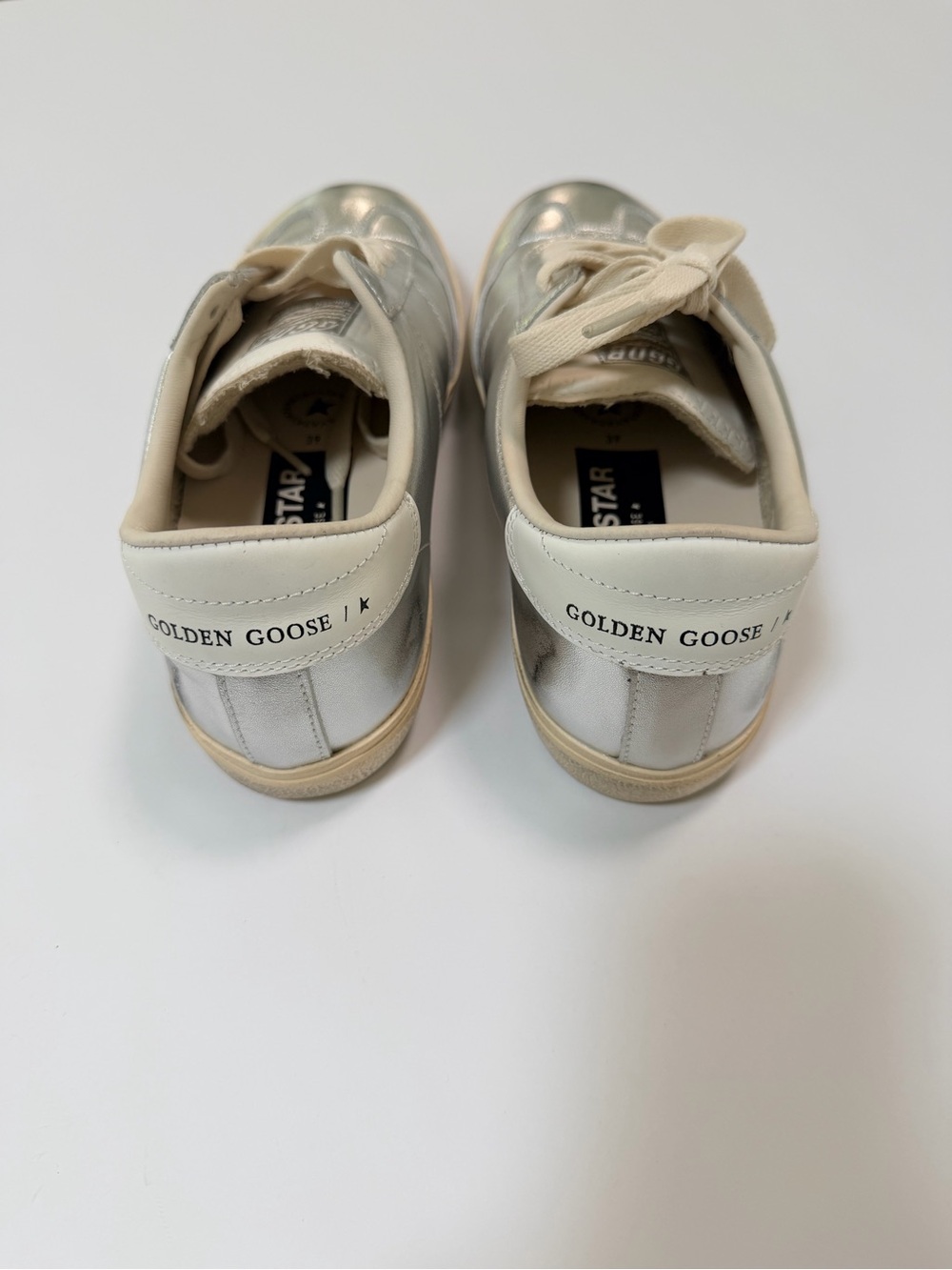 Golden Goose Metallic Silver 39 - Picture 4 of 5
